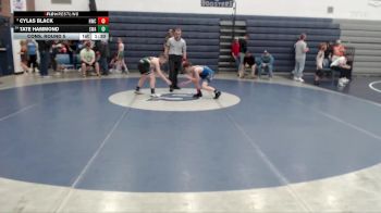 90 lbs Cons. Round 5 - Tate Hammond, Sublime Wrestling Academy vs Cylas Black, Homedale Wrestling Club