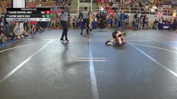 88 lbs Cons. Round 5 - Caleb Roppel NW1, Brecksville Wrestling Club vs Layne Smith SW3, Dayton Bandits