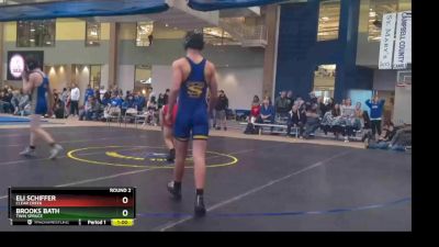 132 lbs Round 2 - Eli Schiffer, Clear Creek vs Brooks Bath, Twin Spruce