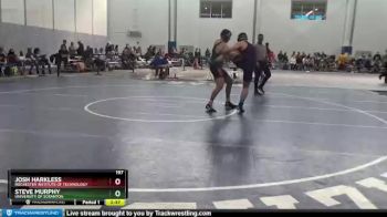 197 lbs Champ. Round 1 - Steve Murphy, University Of Scranton vs Josh Harkless, Rochester Institute Of Technology