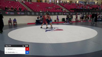 72 kg Rnd Of 16 - Tj Schierl, Ohio Regional Training Center vs Maddox Khalimsky, NMU-National Training Center