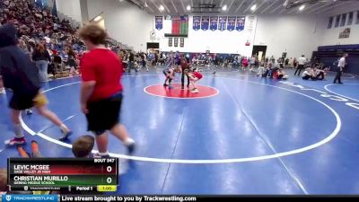 90 lbs Semifinal - Christian Murillo, Gering Middle School vs Levic McGee, Sage Valley Jr High