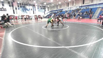 215 lbs Cons. Round 3 - Luis Rivera, Mater Dei Catholic vs Benjamin Gonzales, Mar Vista