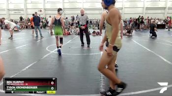 120 lbs Round 2 (4 Team) - Ben Murphy, The Wrestling Mill vs Tyson Kronenberger, Forge