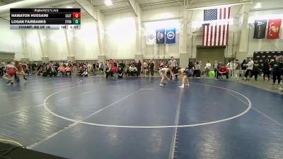 120B lbs Champ. Rd Of 16 - Logan Fairbanks, Syracuse vs Hamayon Hussaini, East