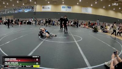 76 lbs Round 4 (6 Team) - John Byers, Junior Terps Xpress vs Miles Kincaid, Midlothian Miners WC