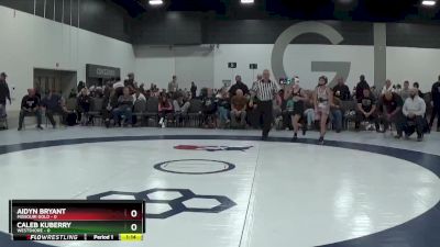 85 lbs Semis & 1st Wrestleback (8 Team) - Caleb Kuberry, Westshore vs Aidyn Bryant, Missouri Gold