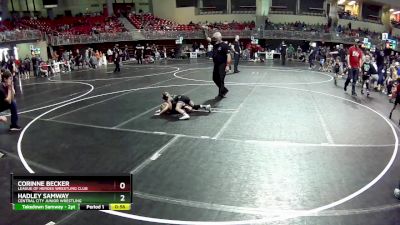 45-48 lbs 3rd Place Match - Hadley Samway, Central City Junior Wrestling vs Corinne Becker, League Of Heroes Wrestling Club