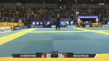 Stig Oqvin Mattsson vs Nikolaos Syngelakis 2026 IBJJF European NoGi