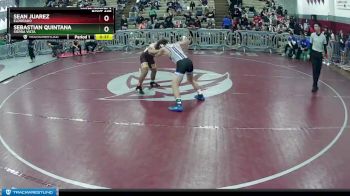 120 lbs Cons. Round 4 - Sebastian Quintana, Sierra Vista vs Sean Juarez, Eldorado