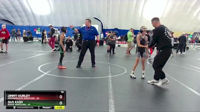 76 lbs Finals (2 Team) - Gus Kash, Rogue Wrestling vs Jimmy Hurley ...