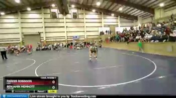 132 lbs Cons. Round 1 - Benjamin Memmott, Layton vs Parker Robinson, Lehi