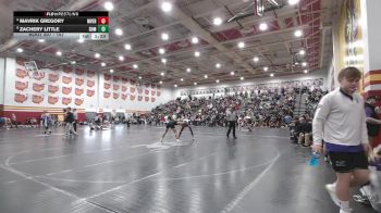 157 lbs Champ. Round 3 - Mavrik Gregory, Mount Vernon vs Zachery Little, Summit