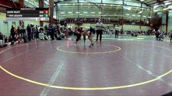 155 lbs Champ. Round 1 - Lexie Riley, Olentangy Orange vs Vivi Legato, Archbold High School