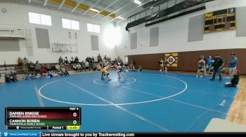 120 lbs Round 1 - Damien Knigge, Shoshoni Junior High School vs Cannon Boren, Thermopolis Middle School