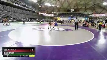 4A 113 lbs 5th Place Match - Zach Baker, Issaquah vs Jesus Alcala, Davis