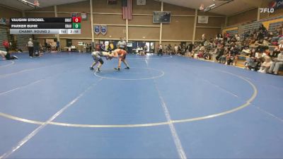 157 lbs Champ. Round 2 - Vaughn Strobel, Unattached vs Parker Buhr, Embry-Riddle (Ariz.)
