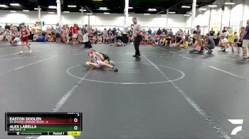56 lbs Round 6 (8 Team) - Easton Doolen, U2 Upstate Uprising White vs Alex Labella, Mat Rats