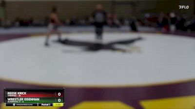 102 lbs Finals (2 Team) - Reese Krick, TMBWWG vs Wrestler Eisenman, Alternate #1