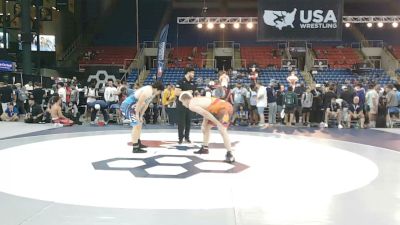 285 lbs Champ. Rd Of 32 - Kal-El Fluckiger, Arizona vs Evan Gillespie, Pennsylvania