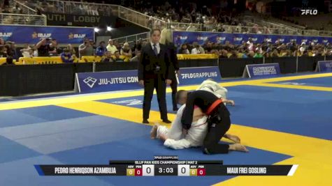 Pedro Henriqson Azambuja vs Maui Frei Gosling 2026 Pan Kids Jiu-Jitsu IBJJF Championship
