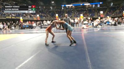 118 lbs Round Of 16 - Kennedy Huddle, Whitehall vs Alayna Dufour, DuBois