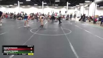 132 lbs Round 6 (8 Team) - Evan Petrovich, TDWC vs Brogan Fielding, Proper-ly Trained