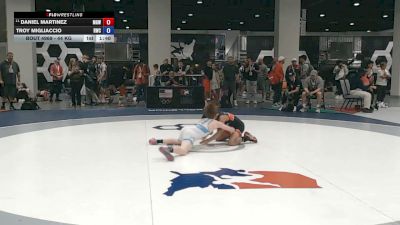 44 kg Champ. Rd Of 32 - Daniel Martinez, Monster Garage Wrestling vs Troy Migliaccio, Ruthless Wrestling Club