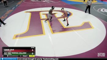 Cons. Round 2 - Khy`ree Thomas-Calloway, Omaha Bryan vs Chase Cole, Lincoln East