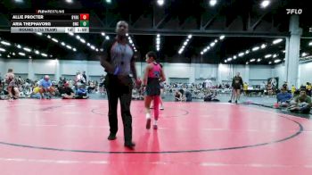 92 lbs Round 1 (10 Team) - Allie Procter, Backyard Brawlers Pink vs Aria Thephavong, Blackman WC