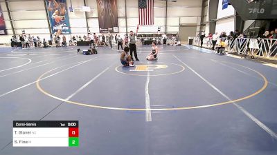 182 lbs Consolation - Tayshaun Glover, NC vs Spencer Fine, RI