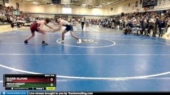152 lbs Cons. Round 3 - Oliver Ollman, Anoka vs Mitch Knight, Champlin Park