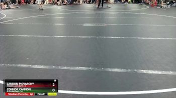 84 lbs Round 6 (8 Team) - Connor Cannon, FL Scorpions vs Landon Piovarchy, Finger Lakes Elite
