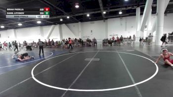 114 lbs Semifinal - Brian Padilla, JagWay vs Danil Litvinov, Savage House WC