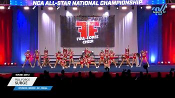 Full Force - Surge [2025 L5 Senior - D2 - Small Day 2] 2025 NCA All-Star National Championship