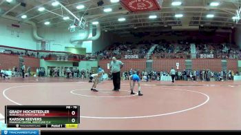 70 lbs Cons. Round 2 - Grady Hochstedler, Noblesville Wrestling Club vs Karson Keevers, Franklin Central Wrestling Clu