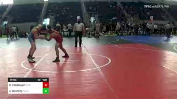 144 lbs Semifinal - Gor Vardanyan, Berberyan vs Joey Downing, Redmond High School