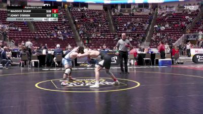 152 lbs First Round - Maddox Shaw, Thomas Jefferson vs Jonny O'Brien, North Penn