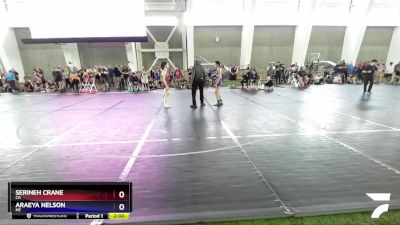 112 lbs Cons. Round 4 - Serineh Crane, CA vs Araeya Nelson, MT