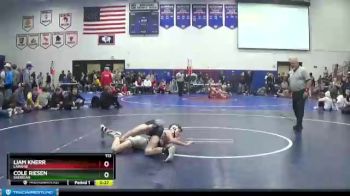 113 lbs 3rd Place Match - Liam Knerr, Laramie vs Cole Riesen, Sheridan