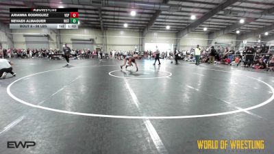 98 lbs Round Of 16 - Arianna Rodriguez, Valiant Prep vs Nevaeh Almaguer, Victory Wrestling - Central WA