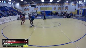 120 lbs Round 4 (8 Team) - Jamie Taylor, Longwood WC vs SANTIAGO CARRION, NFWA