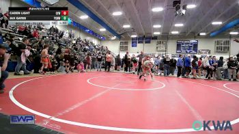 70 lbs Rr Rnd 3 - Caden Light, Coweta Tiger Wrestling vs Jax Gates, Ponca City Wildcat Wrestling