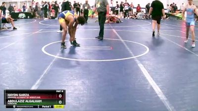 155 lbs Cons. Round 2 - Abdulaziz Algalham, Fordson vs Haydn Garza, Simmons Academy Of Wrestling