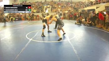 167 lbs Quarterfinal - Alexander Dell, Westland vs Brian Denamen, West Geauga