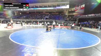 157 lbs Champ. Round 1 - Amun Wedderburn, Sheldon vs Riley Arias, Calaveras