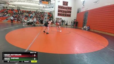 126B Round 3 - Brody Ketterling, Lockwood vs Brody Shepard, Shoshoni