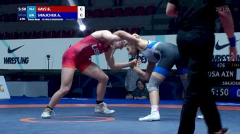 68 kg Final 3-5 - Brooklyn Sariah Hays, United States vs Alina Shauchuk, Individual Neutral Athletes