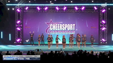 Brandon All-Stars - Fire [2026 L6 Senior Coed - XSmall Day 1] 2026 CHEERSPORT National All Star Cheerleading Championship