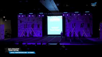 Royal Cheerleading - Team Royal [2025 L1 Performance Rec - 14Y (NON) Day 1] 2025 The Varsity All Star CELEBRATION